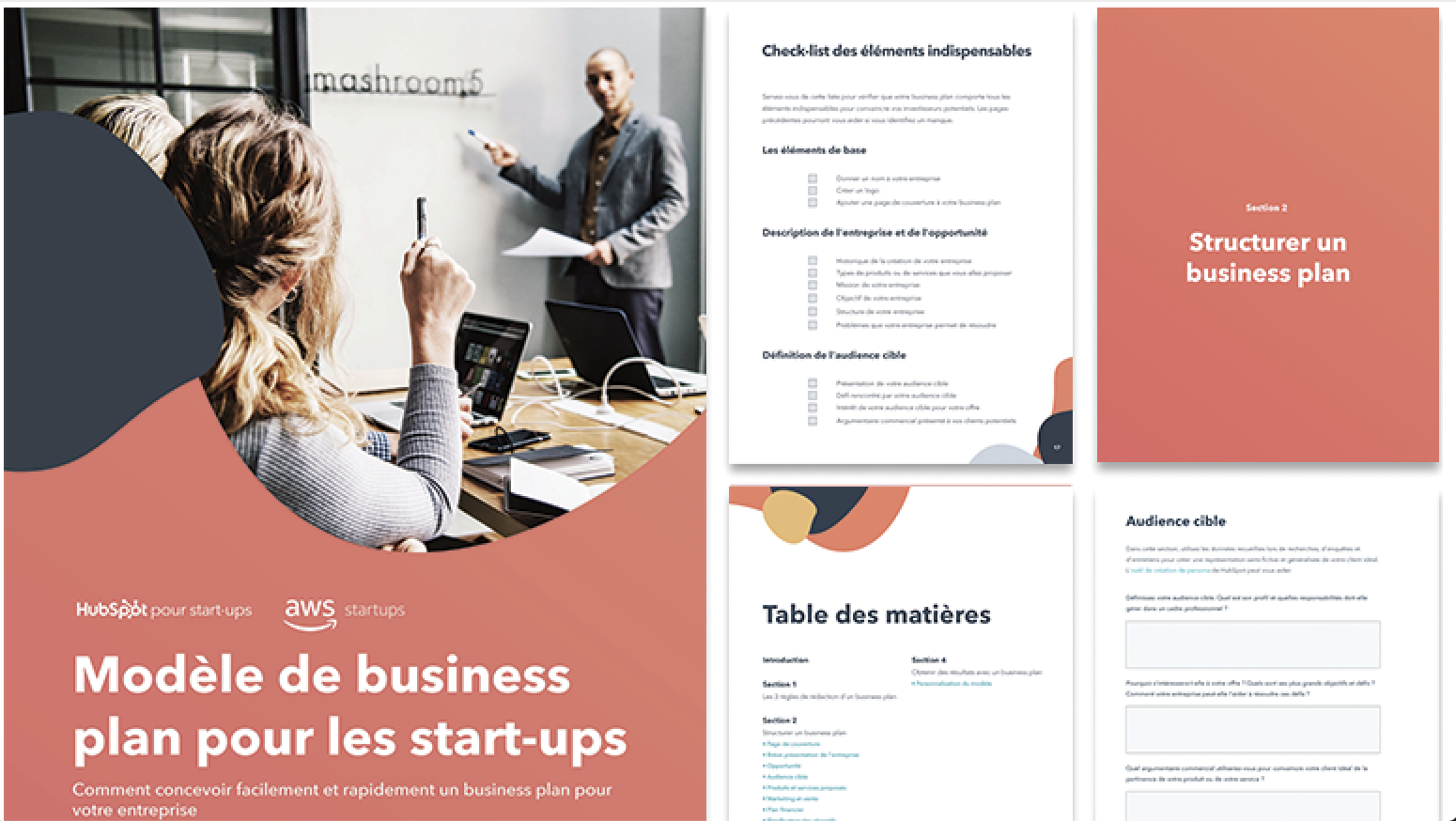 Modèle pour concevoir un business plan